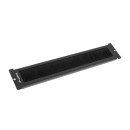 Lanberg 19 " fésűs kábel átvezető FFO1 sorozatú, LCD paneles szabadon álló szekrényekhez, fekete AK-1106-B Lanberg 19 " fésűs kábel átvezető FFO1 sorozatú, LCD paneles szabadon álló szekrényekhez, fekete AK-1106-B
