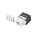 Lanberg Keystone modul, szerszám nélkül szerelhető RJ45->LSA CAT.6 UTP 180° KSU6-2000 Lanberg Keystone modul, szerszám nélkül szerelhető RJ45->LSA CAT.6 UTP 180° KSU6-2000