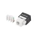 Lanberg Keystone modul, szerszám nélkül szerelhető RJ45->LSA CAT.6 UTP 180° KSU6-2000 Lanberg Keystone modul, szerszám nélkül szerelhető RJ45->LSA CAT.6 UTP 180° KSU6-2000