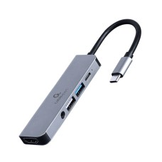 NB x Dokkoló USB-C Gembird 5in1 Space Grey A-CM-COMBO5-04 A-CM-COMBO5-04 NB x Dokkoló USB-C Gembird 5in1 Space Grey A-CM-COMBO5-04 A-CM-COMBO5-04