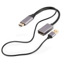 Gembird A-HDMIM-DPF-02 Active 4K HDMI male to DisplayPort female adapter Black A-HDMIM-DPF-02 Gembird A-HDMIM-DPF-02 Active 4K HDMI male to DisplayPort female adapter Black A-HDMIM-DPF-02