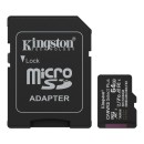 Kingston 64GB microSDXC Canvas Select Plus Gen3 Class 10 UHS-1 A1 V10 + adapterrel SDCS3/64GB Kingston 64GB microSDXC Canvas Select Plus Gen3 Class 10 UHS-1 A1 V10 + adapterrel SDCS3/64GB