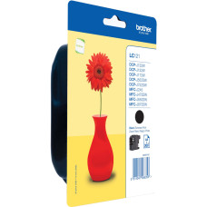 BROTHER LC121BK Tintapatron DCP-J132W, MFC-J245 nyomtat&oacute;khoz, BROTHER fekete, 300 oldal