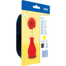 BROTHER LC121Y Tintapatron DCP-J132W, MFC-J245 nyomtatókhoz, BROTHER sárga, 300 oldal BROTHER LC121Y Tintapatron DCP-J132W, MFC-J245 nyomtatókhoz, BROTHER sárga, 300 oldal