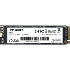 Patriot 960GB M.2 2280 NVMe P310 P310P960GM28 Patriot 960GB M.2 2280 NVMe P310 P310P960GM28