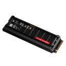 Western Digital 1TB M.2 2280 NVMe SN8100 with Heatsink Black WDS100T1XHM