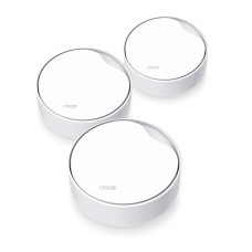TP-Link Deco X50-PoE AX3000 Whole Home Mesh WiFi 6 System PoE (3 Pack) White DECO X50-POE(3-PACK) TP-Link Deco X50-PoE AX3000 Whole Home Mesh WiFi 6 System PoE (3 Pack) White DECO X50-POE(3-PACK)
