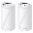 TP-Link Deco BE85 E19000 Tri-Band Whole Home Mesh WiFi 7 System (2 Pack) DECO BE85(2-PACK)