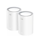 Cudy M3000 AX3000 2.5G Dual Band Wi-Fi 6 Mesh System White (2-pack) 00189317 Cudy M3000 AX3000 2.5G Dual Band Wi-Fi 6 Mesh System White (2-pack) 00189317