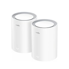 Cudy M3000 AX3000 2.5G Dual Band Wi-Fi 6 Mesh System White (2-pack) 00189317 Cudy M3000 AX3000 2.5G Dual Band Wi-Fi 6 Mesh System White (2-pack) 00189317