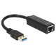 DeLock Adapter USB 3.0 > Gigabit LAN 10/100/1000 Mb/s 62616 DeLock Adapter USB 3.0 > Gigabit LAN 10/100/1000 Mb/s 62616