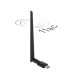 DeLock USB 3.0 Dual Band WLAN ac/a/b/g/n Stick 867 + 300 Mbps with external antenna 12535 DeLock USB 3.0 Dual Band WLAN ac/a/b/g/n Stick 867 + 300 Mbps with external antenna 12535