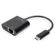 Digitus USB-Type-C Gigabit Ethernet Adapter + PD DN-3027