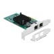 DeLock PCI Express x4 Card 2 x RJ45 Gigabit LAN i82576 89021 DeLock PCI Express x4 Card 2 x RJ45 Gigabit LAN i82576 89021