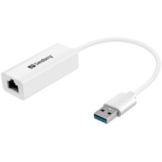 Sandberg USB3.0 Gigabit Network Adapter White 133-90