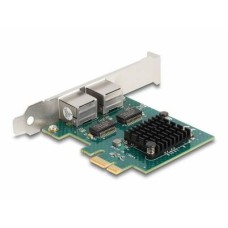 DeLock PCI Express x1 Card to 2x RJ45 Gigabit LAN BCM 88205 DeLock PCI Express x1 Card to 2x RJ45 Gigabit LAN BCM 88205