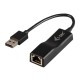 I-TEC USB 2.0 Fast Ethernet Adapter Advance Black U2LAN