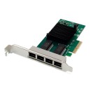 Digitus 4 port Gigabit Ethernet network card RJ45 PCI Express Intel I350 DN-10114 Digitus 4 port Gigabit Ethernet network card RJ45 PCI Express Intel I350 DN-10114
