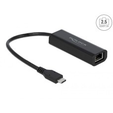 DeLock Adapter USB Type-C male to 2.5 Gigabit LAN 66298