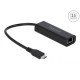 DeLock Adapter USB Type-C male to 2.5 Gigabit LAN 66298 DeLock Adapter USB Type-C male to 2.5 Gigabit LAN 66298