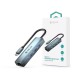 Devia ST387982 Leopard Series 5 V3 Docking Station Grey ST387982 Devia ST387982 Leopard Series 5 V3 Docking Station Grey ST387982