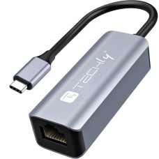 TECHLY USB-C 3.0 to RJ45 Gigabit Converter Adapter IDATA-USB-ETGIGA-CA TECHLY USB-C 3.0 to RJ45 Gigabit Converter Adapter IDATA-USB-ETGIGA-CA