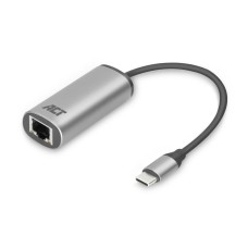 ACT AC7081 USB-C to 2.5 Gigabit Ethernet Adapter AC7081 ACT AC7081 USB-C to 2.5 Gigabit Ethernet Adapter AC7081