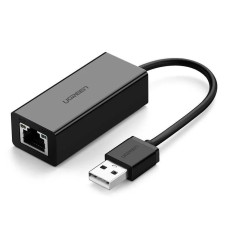 UGREEN CR110 USB-RJ45 H&aacute;l&oacute;zati Adapter Black UG20254