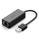 UGREEN CR110 USB-RJ45 Hálózati Adapter Black UG20254