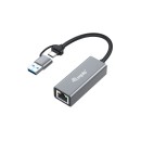 EQuip USB-C to 2.5 Gigabit Ethernet Network Adapter 133495