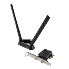 Asus PCE-BE92BT WiFi 7 PCI-E Adapter with 2 external antennas and magnetized base PCE-BE92BT