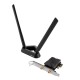 Asus PCE-BE92BT WiFi 7 PCI-E Adapter with 2 external antennas and magnetized base PCE-BE92BT Asus PCE-BE92BT WiFi 7 PCI-E Adapter with 2 external antennas and magnetized base PCE-BE92BT