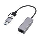 Gembird A-USB3AC-LAN2G-01 USB 2.5G Gigabit network adapter Space Grey A-USB3AC-LAN2G-01