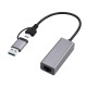 Gembird A-USB3AC-LAN2G-01 USB 2.5G Gigabit network adapter Space Grey A-USB3AC-LAN2G-01 Gembird A-USB3AC-LAN2G-01 USB 2.5G Gigabit network adapter Space Grey A-USB3AC-LAN2G-01