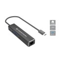Conceptronic ABBY14B USB 3.2 Gen 1 2.5GbE Network Adapter with 4-Port USB Hub ABBY14B Conceptronic ABBY14B USB 3.2 Gen 1 2.5GbE Network Adapter with 4-Port USB Hub ABBY14B
