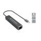 Conceptronic  ABBY14B USB 3.2 Gen 1 2.5GbE Network Adapter with 4-Port USB Hub ABBY14B