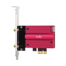 Cudy WE9300S BE9300 Wi-Fi 7 Bluetooth 5.4 PCI-E Adapter WE9300S Cudy WE9300S BE9300 Wi-Fi 7 Bluetooth 5.4 PCI-E Adapter WE9300S