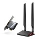 TP-Link Archer TBE550E BE9300 Wi-Fi 7 Bluetooth 5.4 PCIe Adapter ARCHER TBE550E TP-Link Archer TBE550E BE9300 Wi-Fi 7 Bluetooth 5.4 PCIe Adapter ARCHER TBE550E