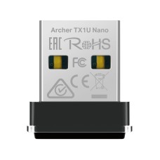TP-Link Archer TX1U Nano AX300 Nano Wi-Fi 6 Wireless USB Adapter ARCHER TX1U NANO TP-Link Archer TX1U Nano AX300 Nano Wi-Fi 6 Wireless USB Adapter ARCHER TX1U NANO