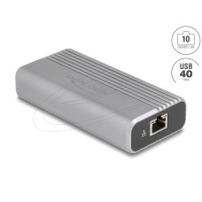 DeLock USB 40 Gbps USB Type-C Network Adapter 10 Gigabit LAN 1xRJ45 64349 DeLock USB 40 Gbps USB Type-C Network Adapter 10 Gigabit LAN 1xRJ45 64349