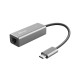 Trust Dalyx USB-C to Ethernet Adapter Silver 23771 Trust Dalyx USB-C to Ethernet Adapter Silver 23771