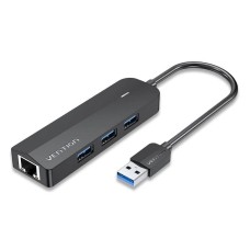 Vention USB3.0 Hub + Gigabit Ethernet adapter Grey CHNBB Vention USB3.0 Hub + Gigabit Ethernet adapter Grey CHNBB