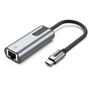 Vention USB-C to Gigabit Ethernet Adapter Grey CFNHB