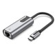 Vention USB-C to Gigabit Ethernet Adapter Grey CFNHB Vention USB-C to Gigabit Ethernet Adapter Grey CFNHB