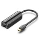 Vention USB-C to Gigabit Ethernet Adapter Black CFBBB Vention USB-C to Gigabit Ethernet Adapter Black CFBBB