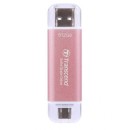 Transcend 512GB USB3.0/USB Type-C ESD310C Pink TS512GESD310P Transcend 512GB USB3.0/USB Type-C ESD310C Pink TS512GESD310P
