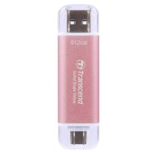 Transcend 512GB USB3.0/USB Type-C ESD310C Pink TS512GESD310P Transcend 512GB USB3.0/USB Type-C ESD310C Pink TS512GESD310P