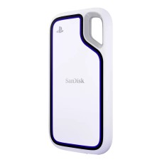 Sandisk 2TB USB3.2 Extreme Portable SSD for PlayStation 5 Console and PC White/BlueN SDSSDE62P-2T00-G25