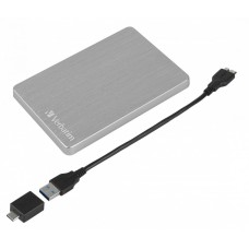 Verbatim 1TB 2,5" USB3.2 Store "n" Go Alu Slim Silver 53663 Verbatim 1TB 2,5" USB3.2 Store "n" Go Alu Slim Silver 53663