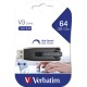 Verbatim 64GB V3 Black/Grey 49174